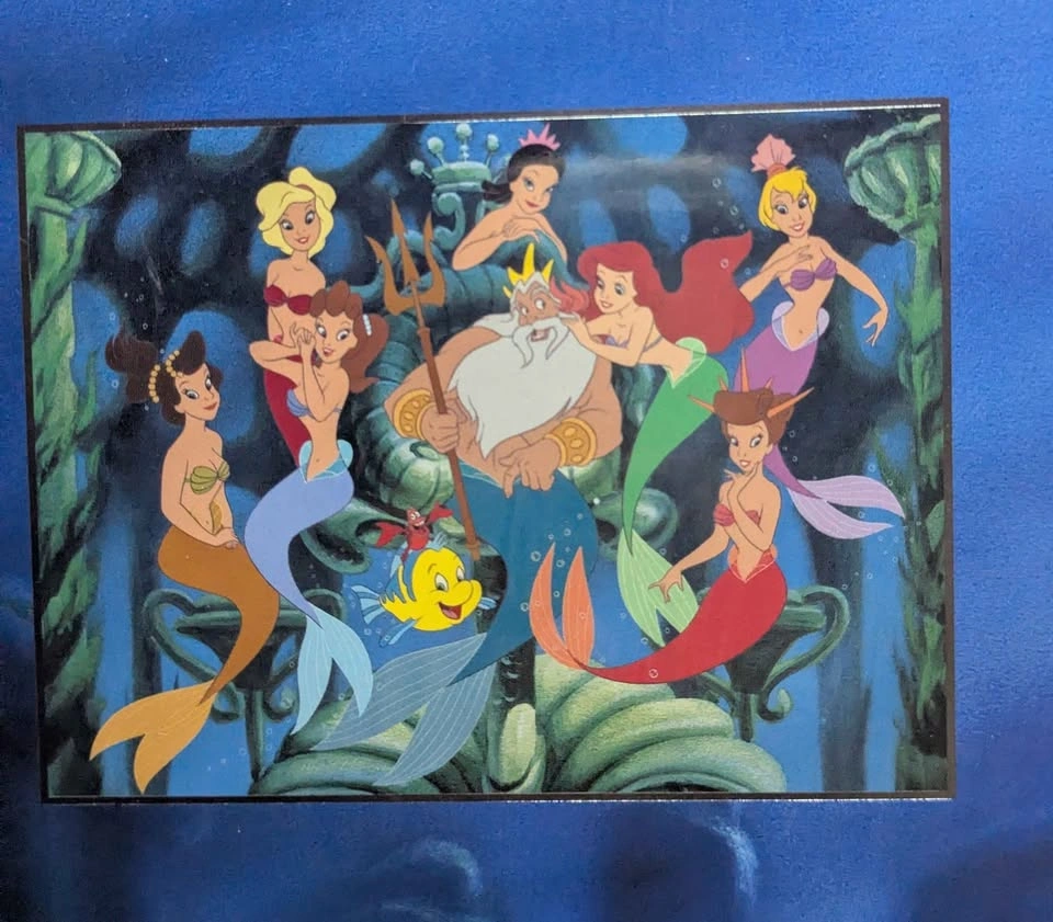 The Little Mermaid Lithographs Set of 4 Sealed 11" x 14" 1995 - photo 3