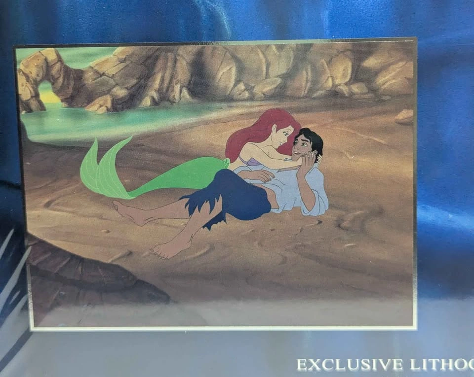 The Little Mermaid Lithographs Set of 4 Sealed 11" x 14" 1995 - photo 4