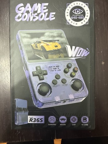 R365 Retro Handheld Game Console 3.5" IPS 64GB 5000+ Games