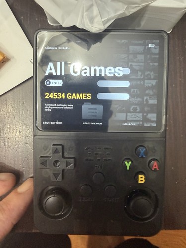 R365 Retro Handheld Game Console 3.5" IPS 64GB 5000+ Games - photo 2