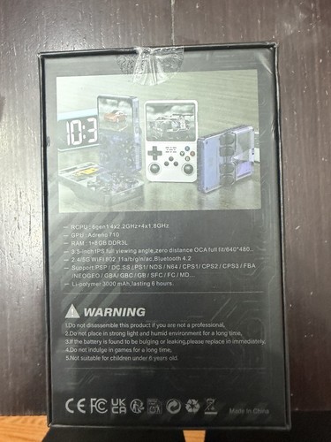 R365 Retro Handheld Game Console 3.5" IPS 64GB 5000+ Games - photo 5