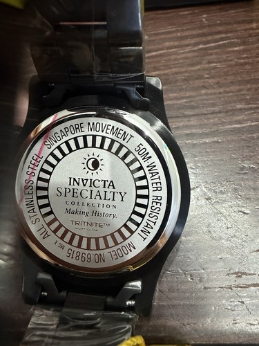 Invicta Specialty Mach Gala Men's Watch - 48mm. Black (69815) - photo 4