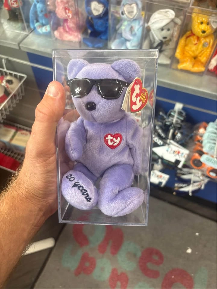 Ty Beanie Babies 20th Anniversary Bear with Sunglasses - photo 4