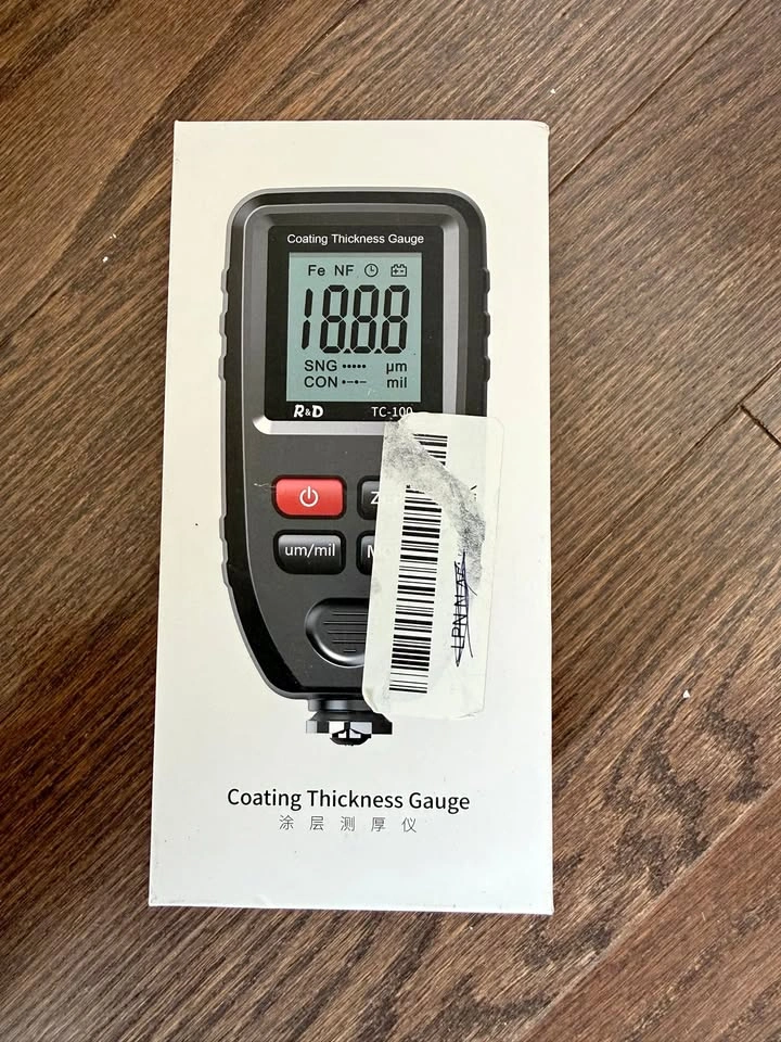 R&D Coating Thickness Gauge TC100 | Paint Thickness Meter