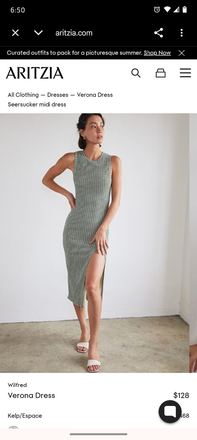 Wilfred Verona dress size Large
