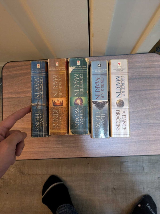 George R.R. Martin A Song of Ice and Fire Books