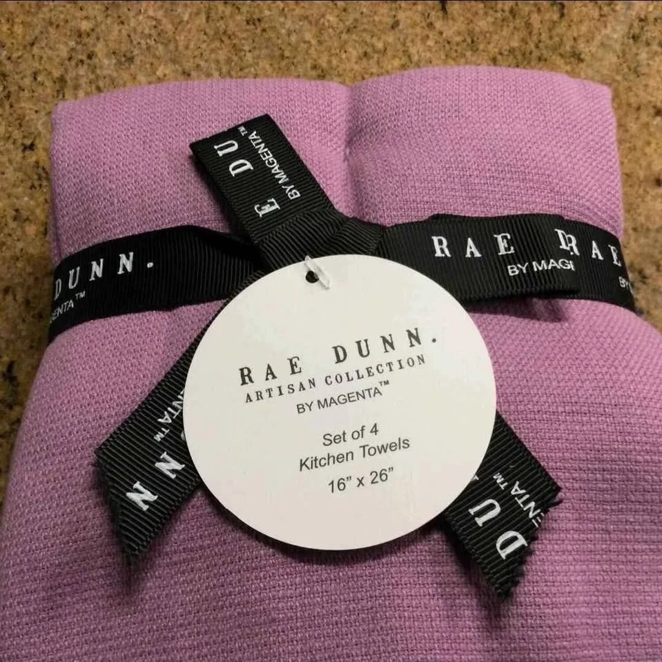 BNWT Rae Dunn Halloween Kitchen Towels - Set of 4 image indicator(3)