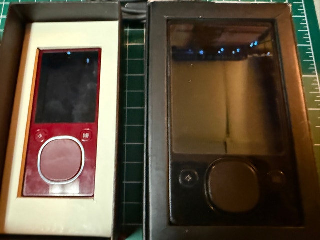 Zune 120gb and 8gb with accessory lot - OBO