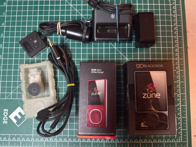 Zune 120gb and 8gb with accessory lot - OBO - photo 2