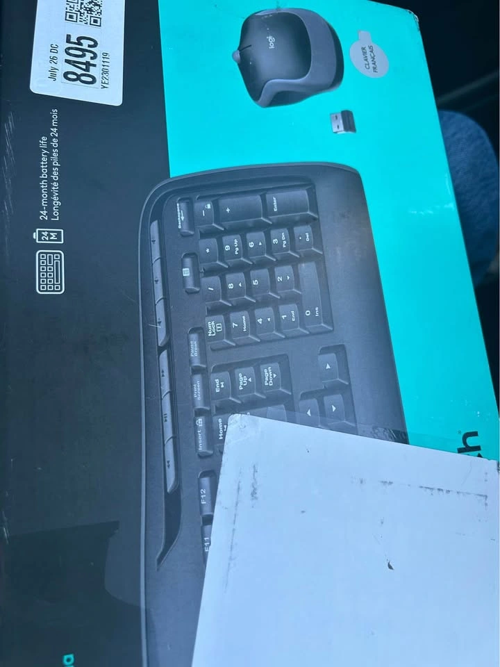 Logitech MK320 Brand New Wireless Keyboard & Mouse - Bilingual - photo 2