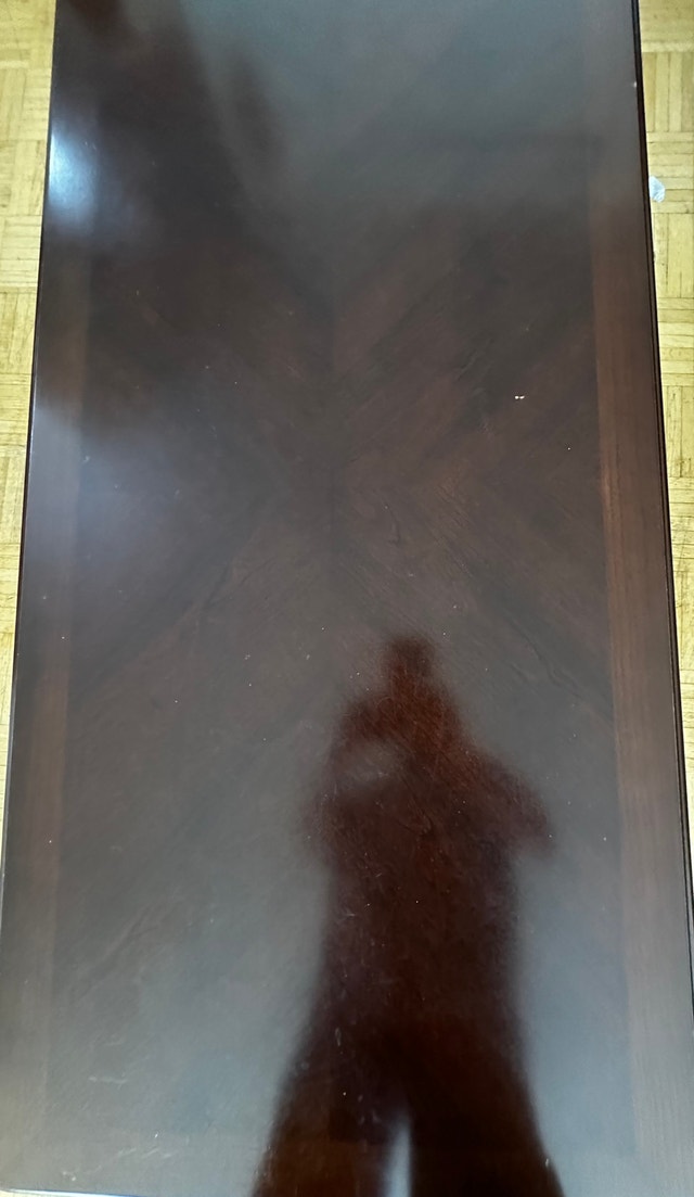 TV Stand With Cabinets + Center Table (Hardwood) - photo 2