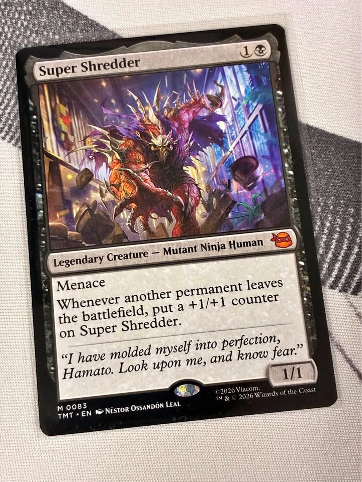 Super Shredder MTG Card
