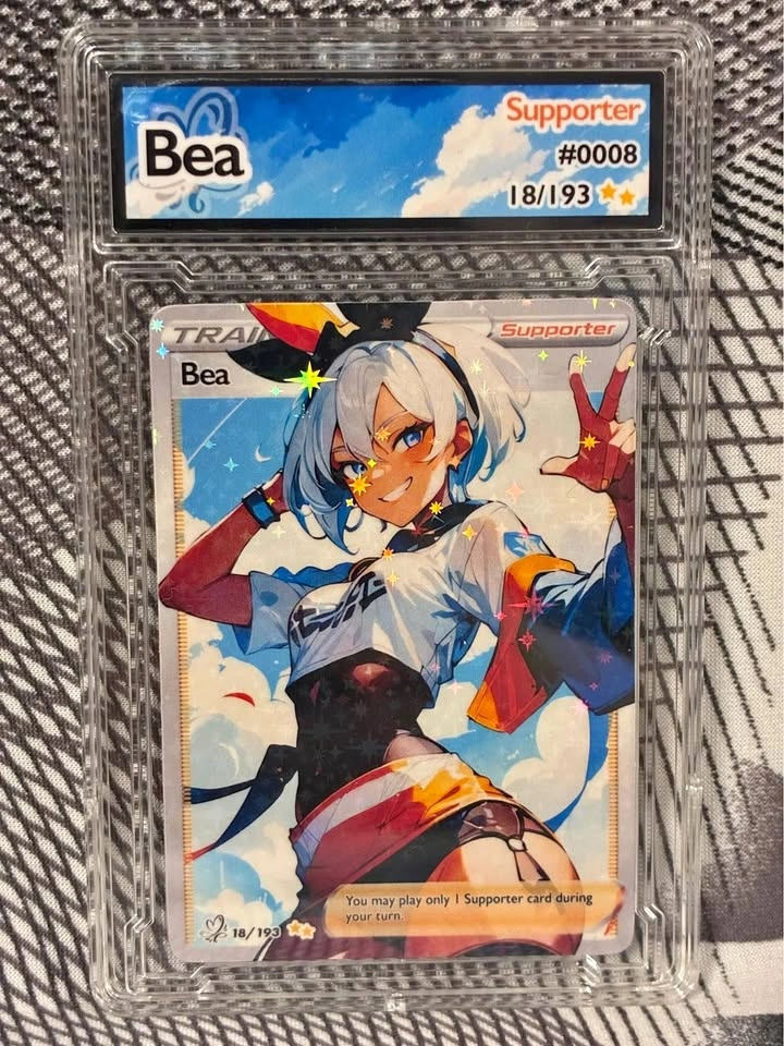 Bea - Pokemon Fan Made Slab