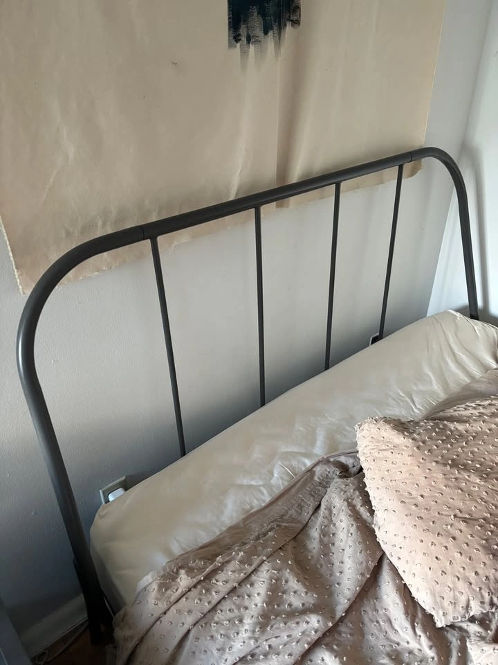 Bed frame + mattress (double) - photo 2
