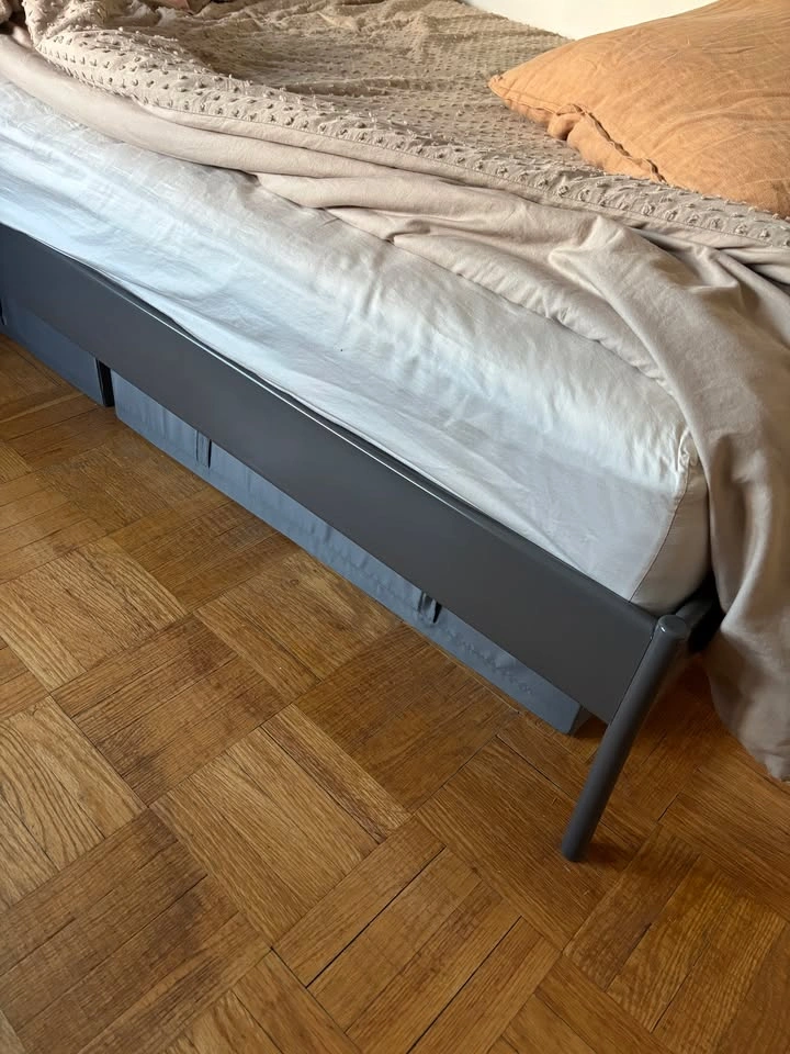 Bed frame + mattress (double) - photo 3