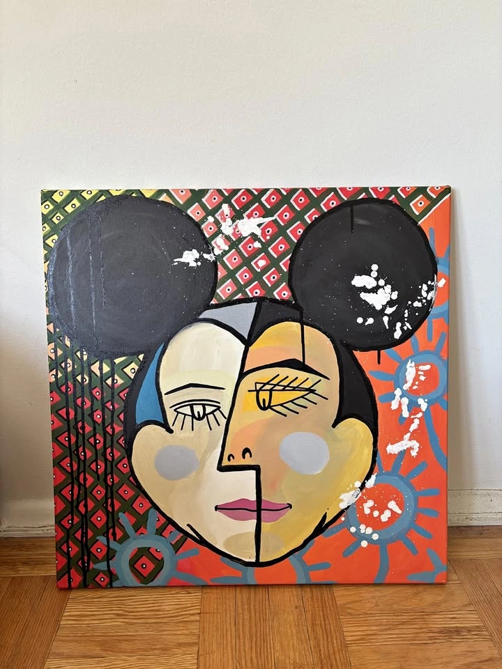 Picasso Mickey - art