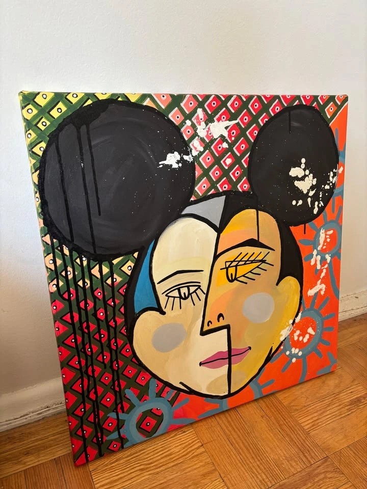 Picasso Mickey - art - photo 2