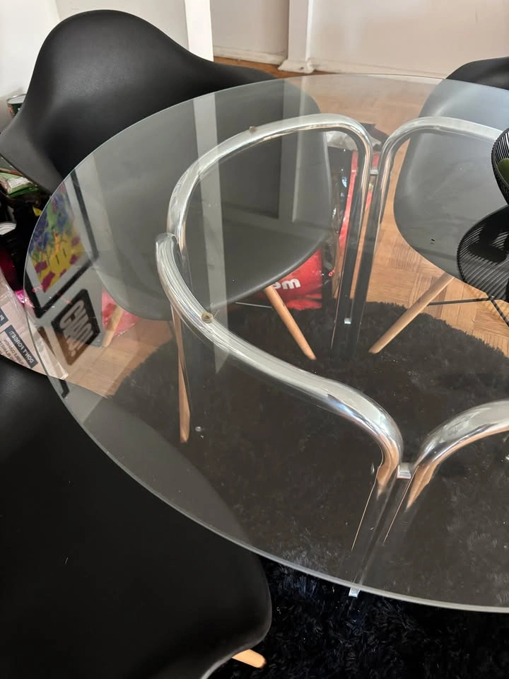 Black dining chairs (x4) - photo 2
