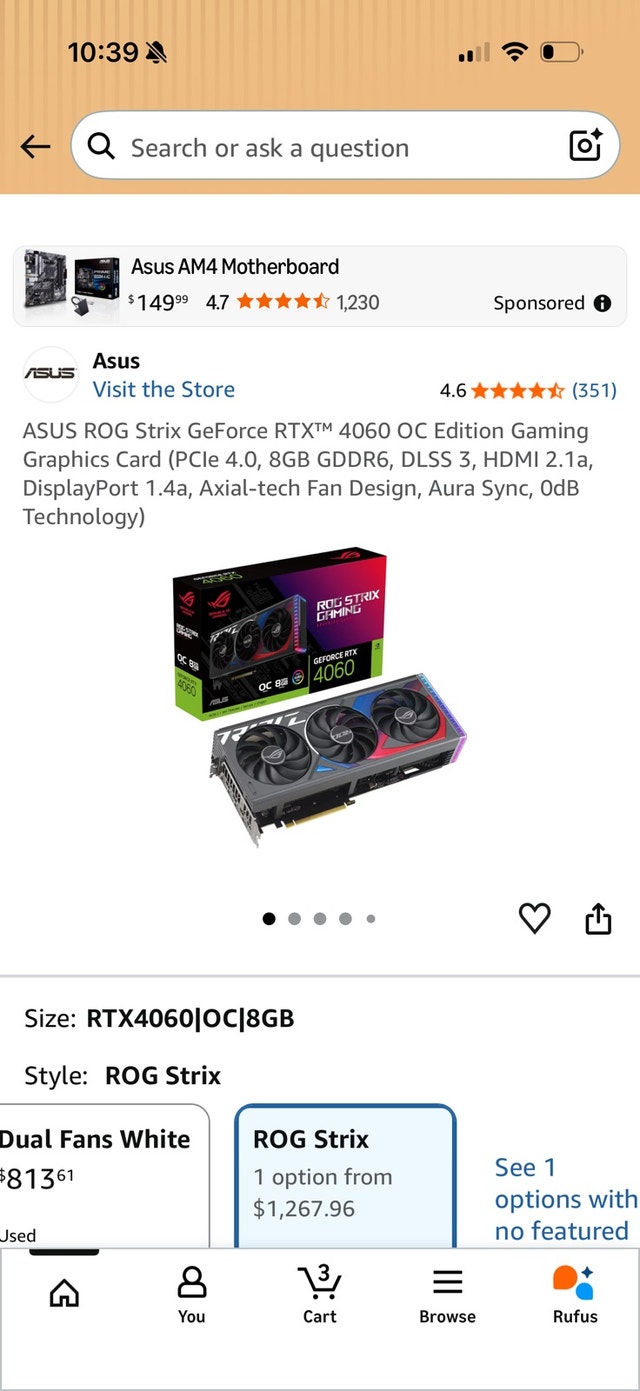 ROG Strix GeForce RTX 4060 - photo 3