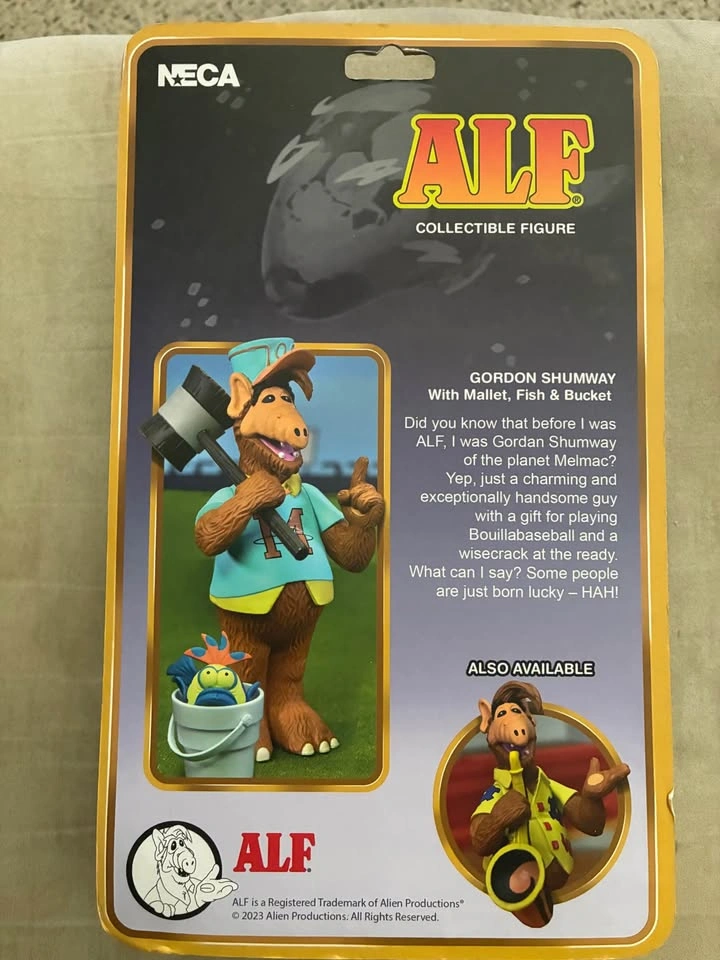 NECA Toony Classics Alf Gordon Shumway Action Figure - photo 2