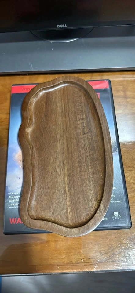 Small wooden tray