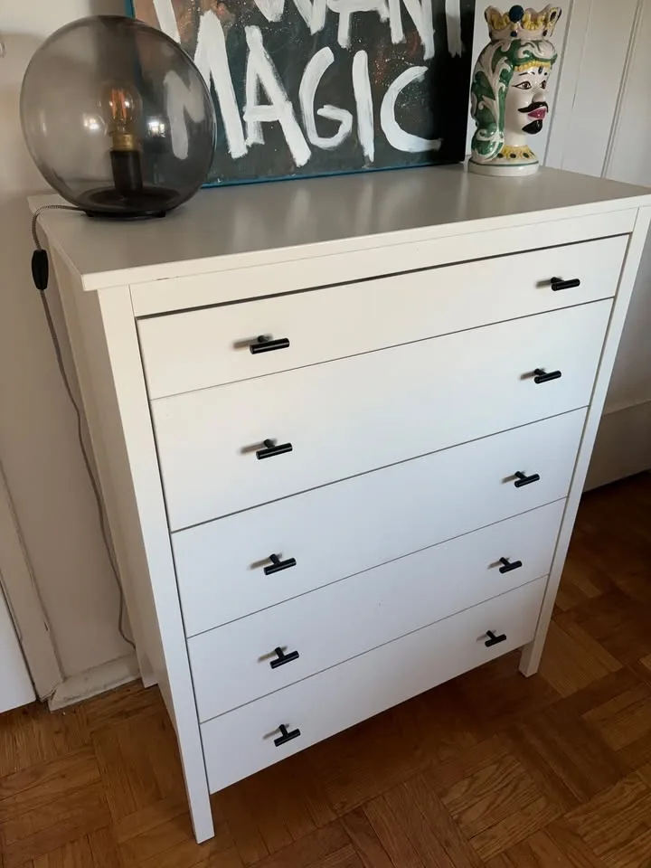 White Ikea drawer - photo 2