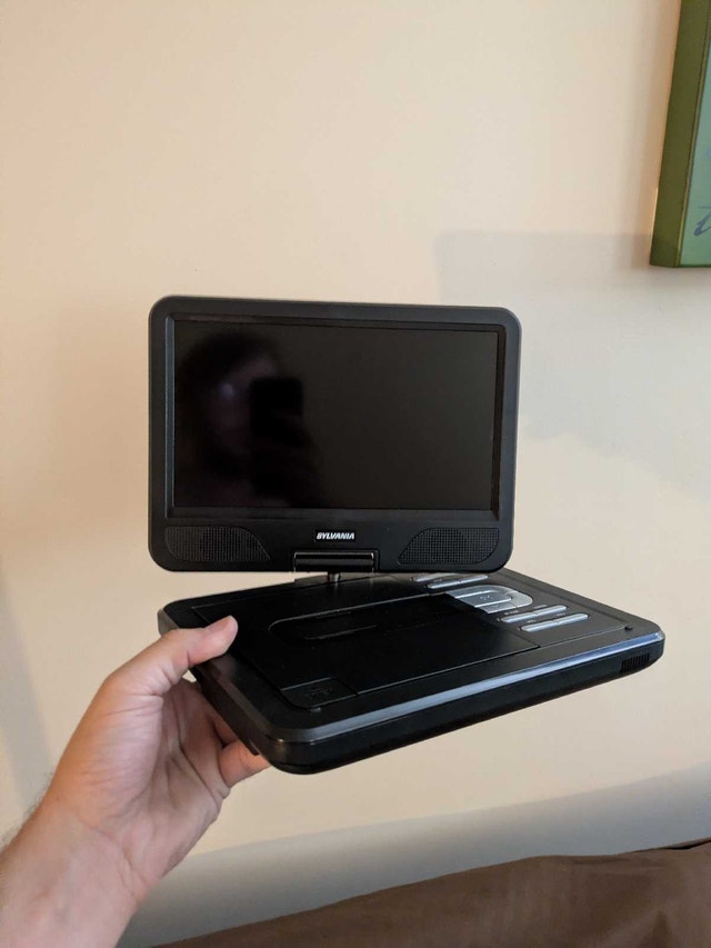 Sylvania Portable DVD Player with Headphones