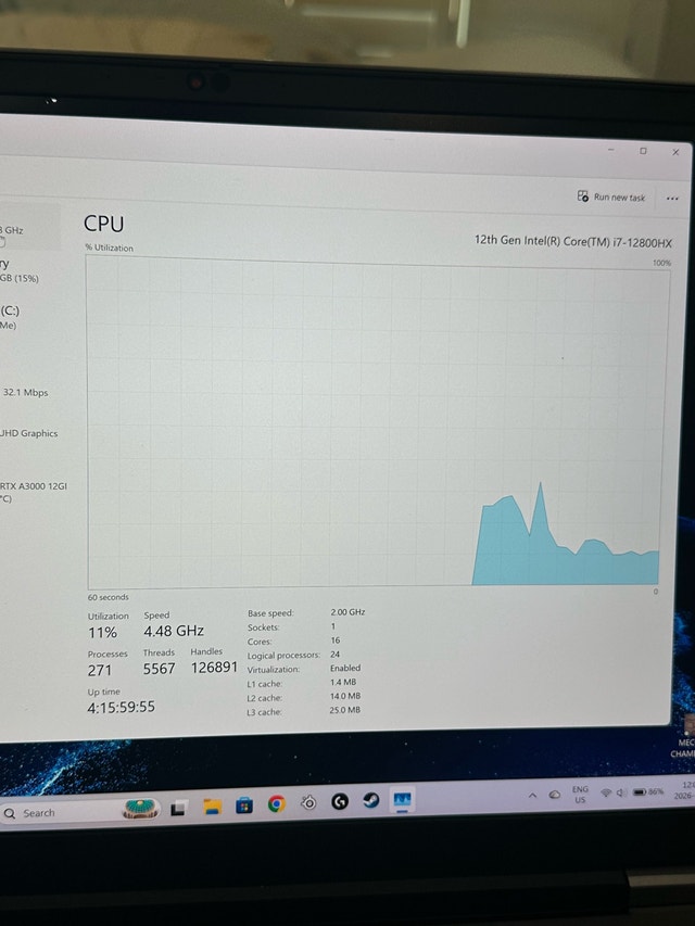 Lenovo Thinkpad P16 Gen 1 Gaming Laptop - photo 2