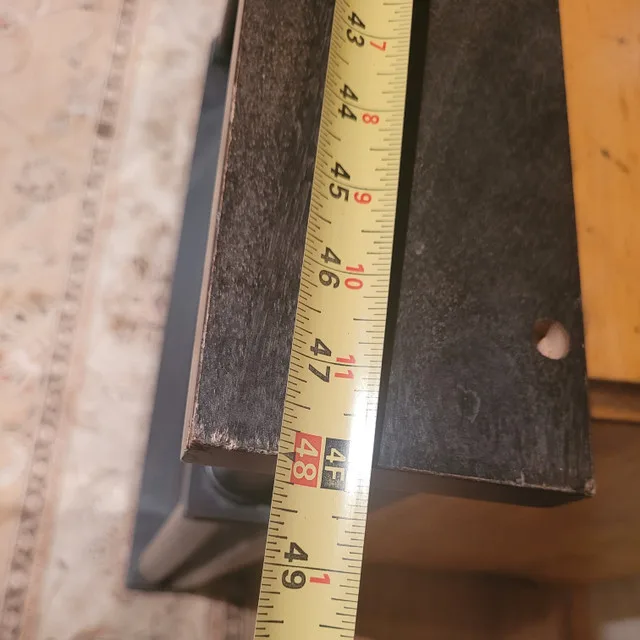 Large Wood Overmantle Beveled Mirror image indicator(6)