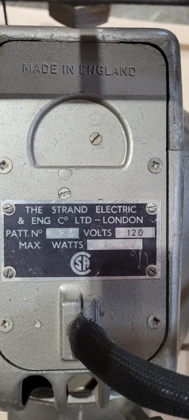 Vintage Strand Patt 23 Stage Light image indicator(6)