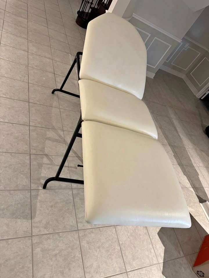 Barely Used White Folding Massage Bed