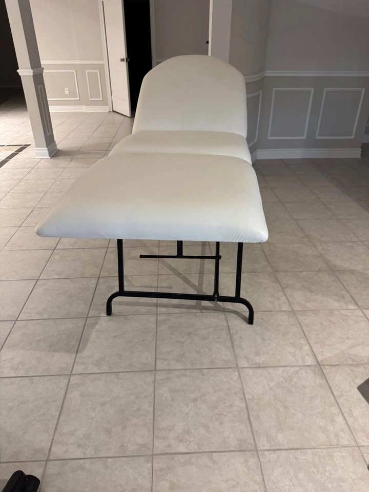 Barely Used White Folding Massage Bed - photo 3