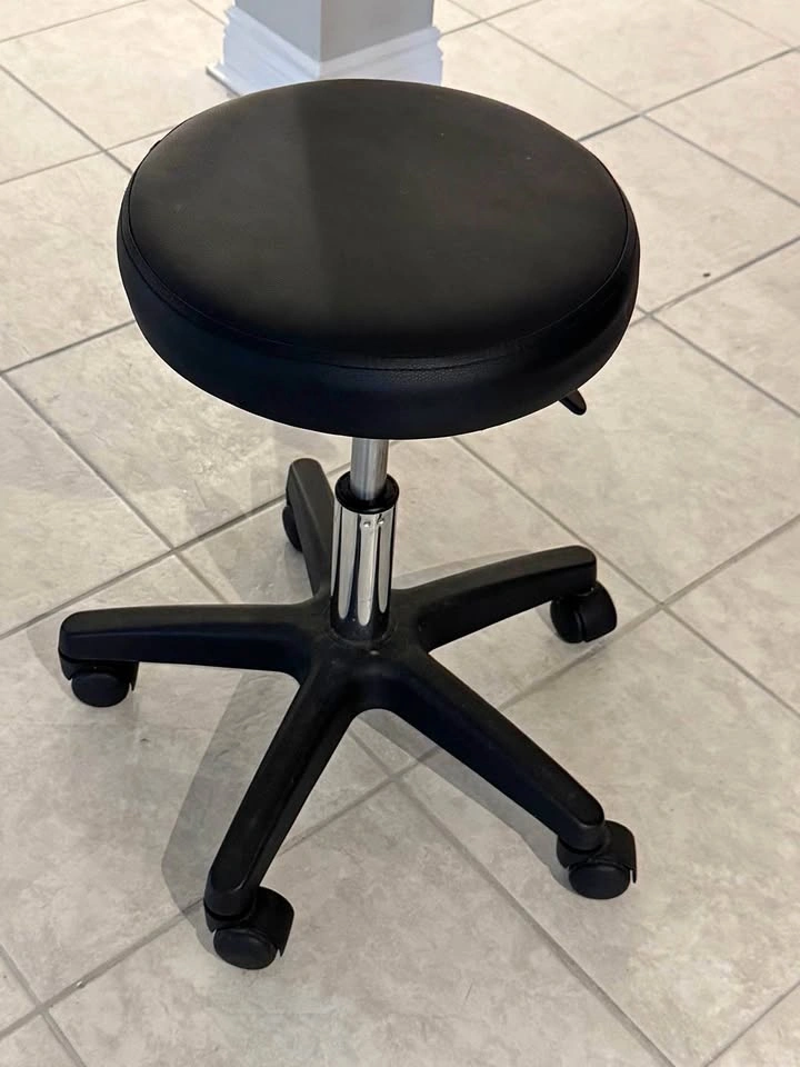 BARELY USED Stool with Wheels