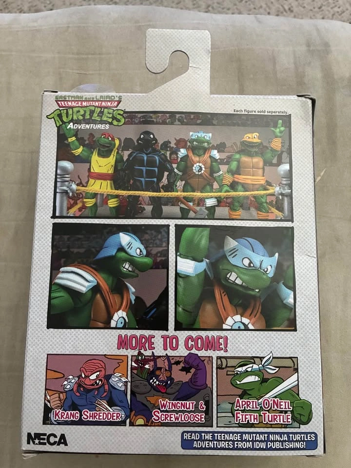 NECA Teenage Mutant Ninja Turtles Adventures "Stump Arena" Leona - photo 2