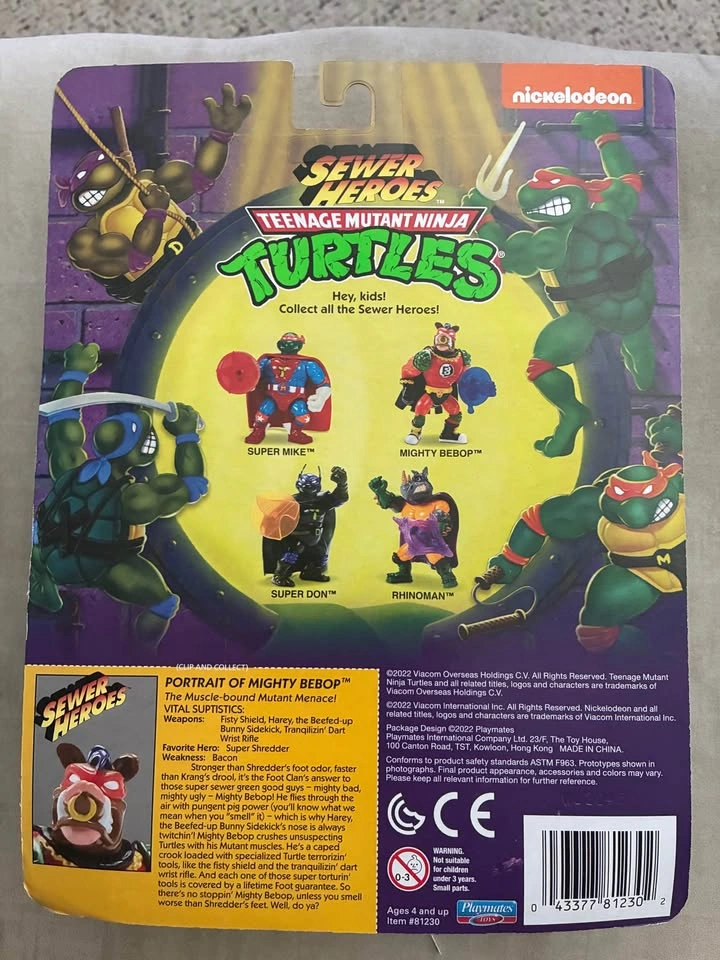 Teenage Mutant Ninja Turtles Classic Collection Mighty Bebop - photo 2