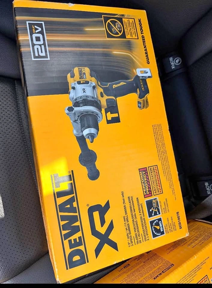 Brand New DeWalt 20V MAX* XR 3-Speed Hammer Drill (Tool Only)