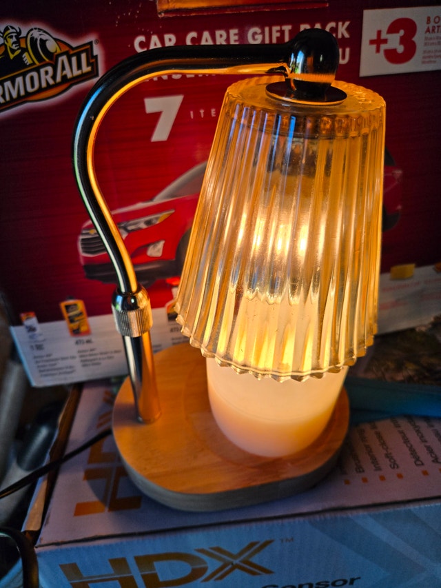 Dimmable Candle Warmer Lamp / Scent Lamp with Timer - photo 2