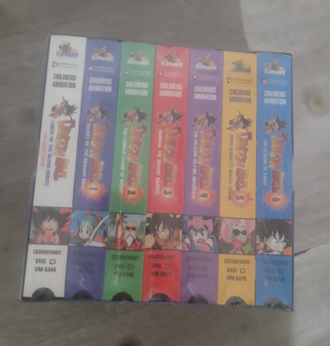 Dragon Ball Z: The Saga of Goku VHS Box Set Vol 1-6 Eng/Jpn