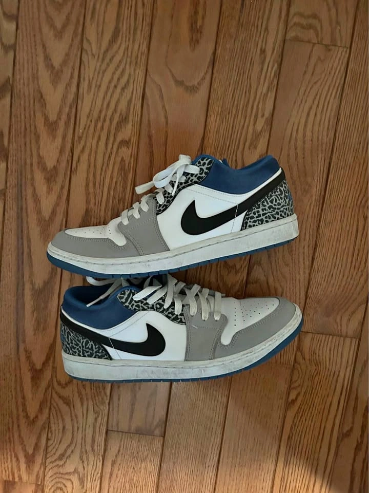 Size 10.5 - True Blue Jordan 1 Low