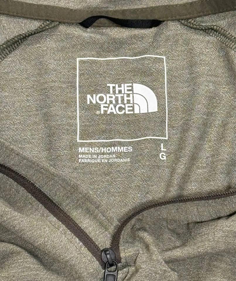 The North Face 1/4 zip base layer/performance shirt - men’s L - photo 4