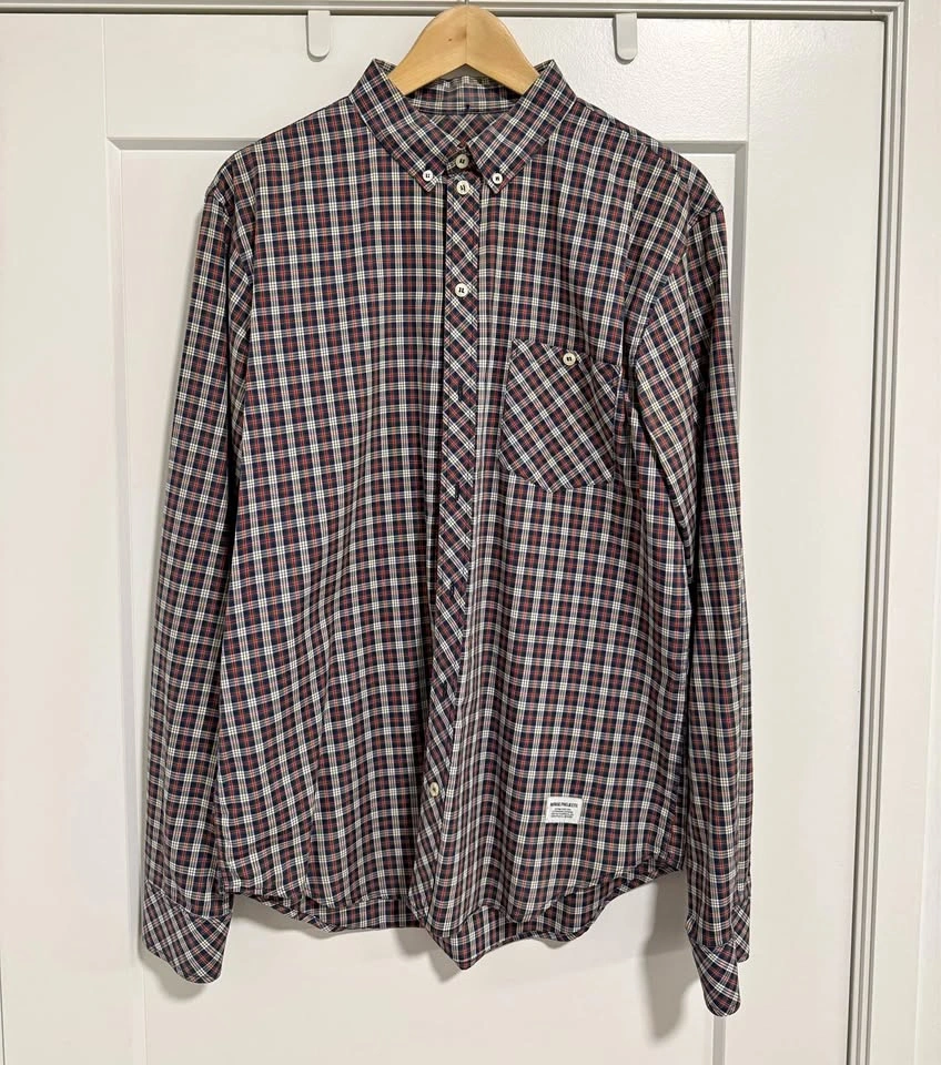 Norse Projects plaid button-up shirt - men’s Large