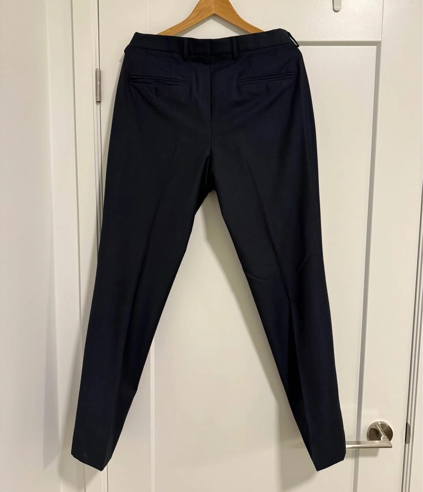 H&M Wool suit navy blue - 40 regular jacket, 34 pants - photo 4