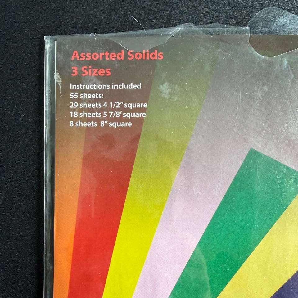 Origami Paper assorted colours and sizes - photo 2