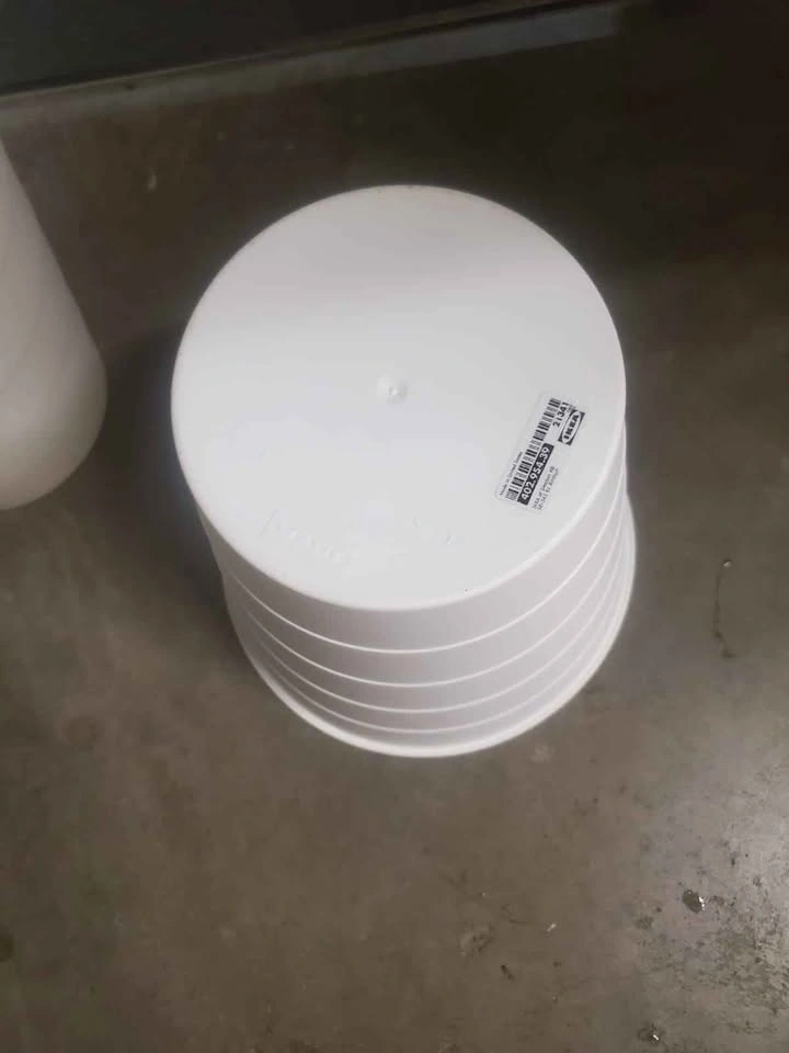 IKEA FNISS Wastebasket White - photo 2
