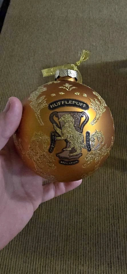 Harry Potter Hufflepuff Christmas Ornament