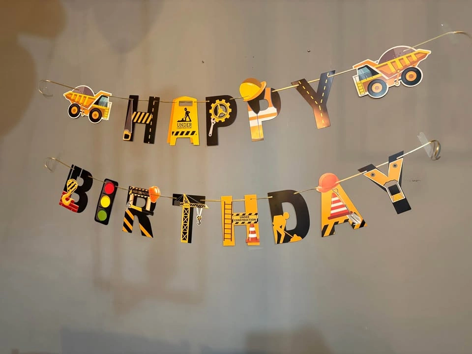 Construction birthday decor - photo 2