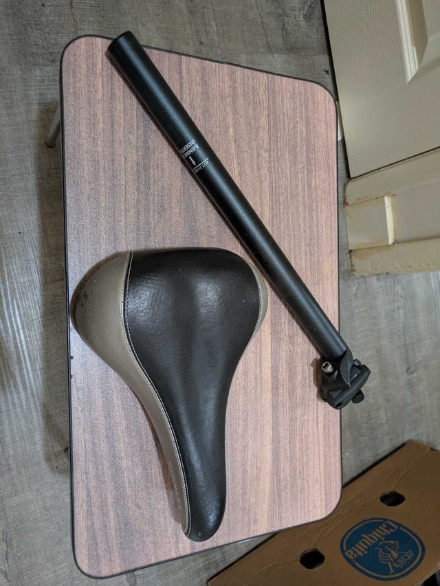 Bicycle Saddle and Seatpost