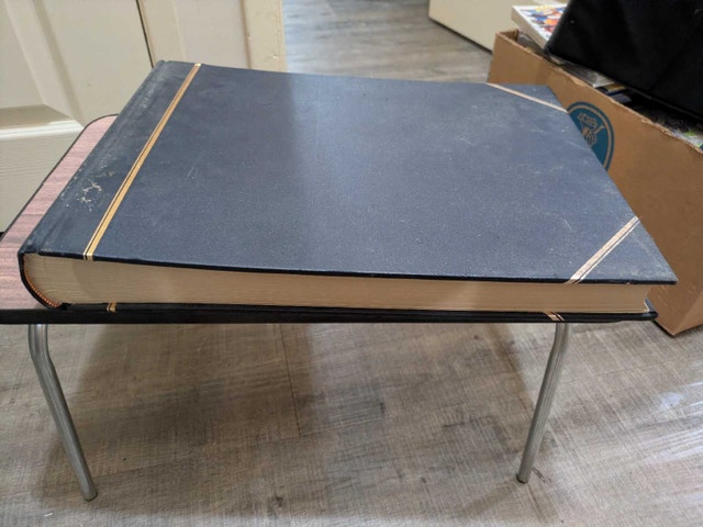 Large Black Scrapbook