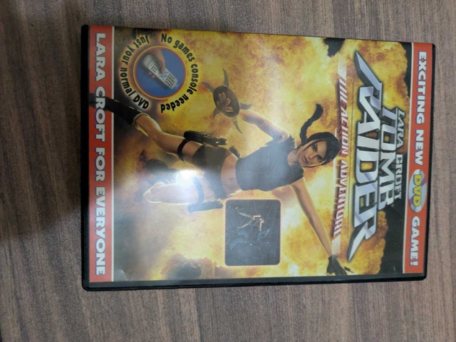 Tomb Raider The Action Adventure DVD Game