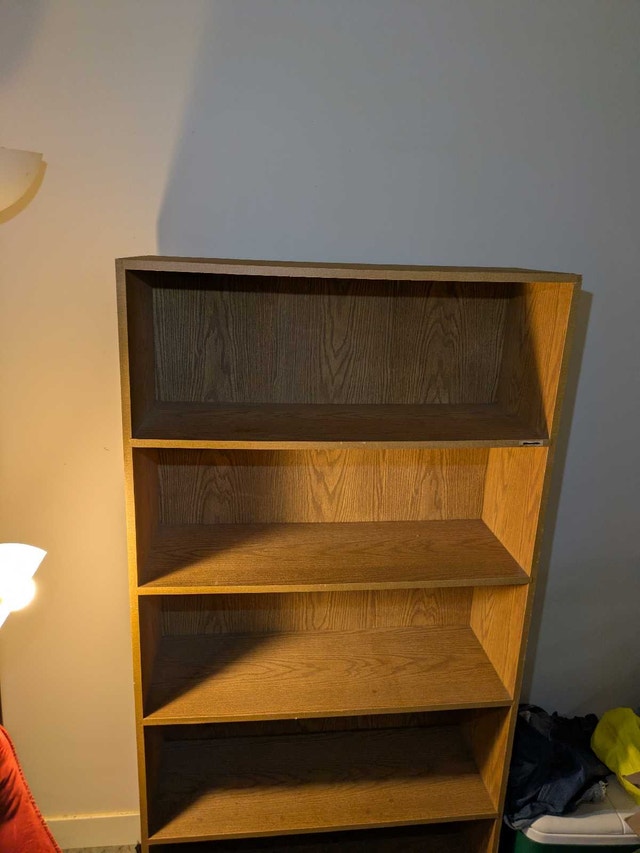 Oak Finish Bookcase - photo 2